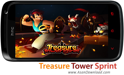 دانلود Treasure Tower Sprint v1.0.1 - بازی موبایل دزد جواهرات