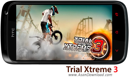 دانلود Trial Xtreme 3 v7.1 - بازی موبایل موتورسواری تریل 3 + دیتا