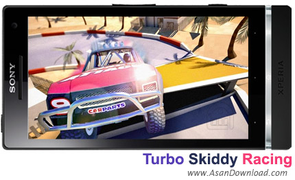 دانلود Turbo Skiddy Racing Pro v1.0 - بازی موبایل مسابقات ماشین سواری