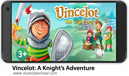 دانلود Vincelot: A Knight's Adventure v1.0.0 - بازی موبایل شوالیه کوچک + دیتا