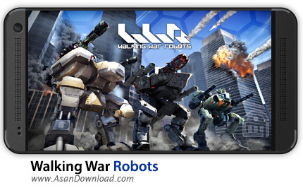 دانلود Walking War Robots v1.2.3 - بازی موبایل نبرد روبات ها + دیتا