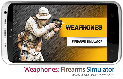 دانلود Weaphones: Firearms Simulator v2.0.1 - شبیه ساز اسلحه