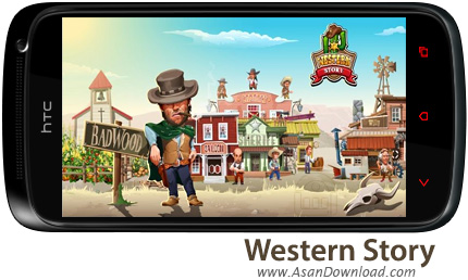 دانلود Western Story v1.04 - بازی موبایل زندگی در غرب وحشی