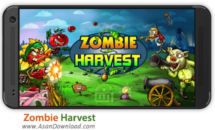 دانلود Zombie Harvest v1.1.6 - بازی موبایل مبارزه گیاهان و زامبی ها + نسخه بی نهایت