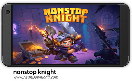 دانلود Nonstop Knight v1.3.1 - بازی موبایل شوالیه بی وقفه + نسخه بی نهایت
