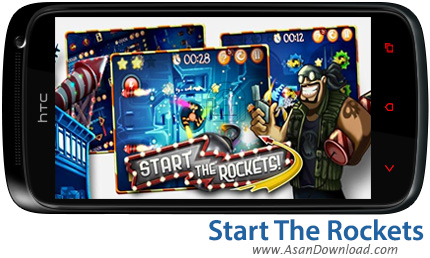 دانلود Start The Rockets! v1.0.6 - بازی موبایل دنیای آتش بازی