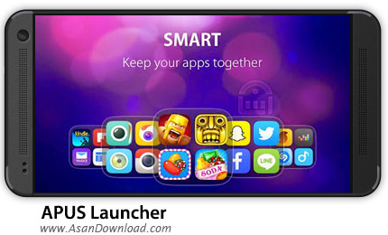 دانلود APUS Launcher-Small,Fast,Boost v1.8.3 - اپلیکیشن موبایل لانچر سریع اپوس برای اندروید