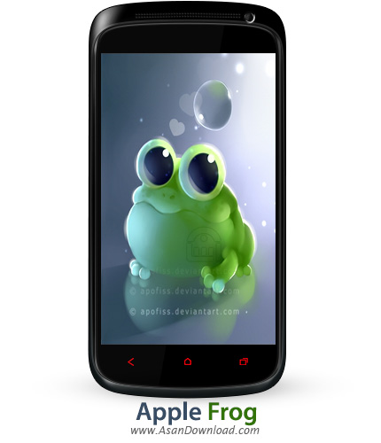 دانلود Apple Frog v1.0.1 - والپیپر موبایل قورباغه اپل