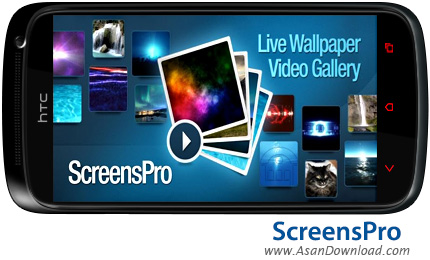 دانلود ScreensPro Ultra v1.0 - گالری لایووالپیپرها برای موبایل