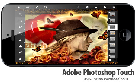 دانلود Adobe Photoshop Touch v1.4.1 - نرم افزار موبایل ویرایش عکس