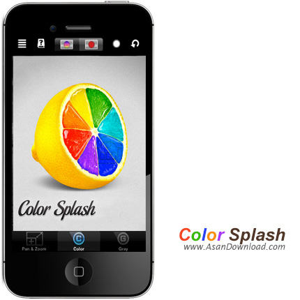 دانلود Color Splash v1.6 - نرم افزار حرفه ای ویرایش تصاویر در آیفون