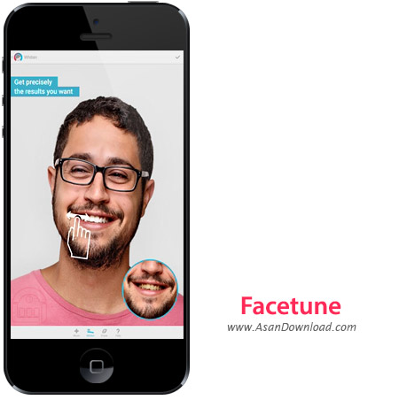 دانلود Facetune v1.0.7 apk + v2.1.1 ipa - نرم افزار موبایل روتوش چهره