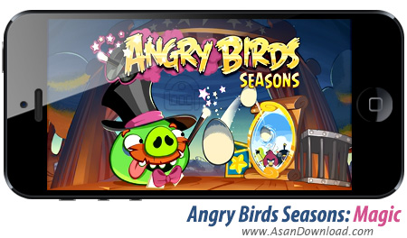 دانلود Angry Birds Seasons: Magic v3.3.0 - بازی موبایل آیفون پرندگان خشمگین فصل ها: جادو
