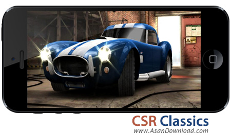 دانلود CSR Classics v1.5.1 apk + v1.0.3 ipa - بازی موبایل مسابقات ماشین های کلاسیک