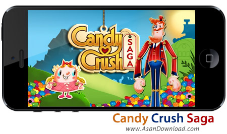 دانلود Candy Crush Saga v1.45.1 apk + v1.34.1 ipa - بازی موبایل حذف شکلات ها + نسخه بی نهایت