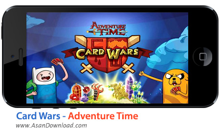 دانلود Card Wars - Adventure Time v1.0.5 apk + v1.0 ipa - بازی موبایل جنگ کارت ها + دیتا و نسخه بینهایت