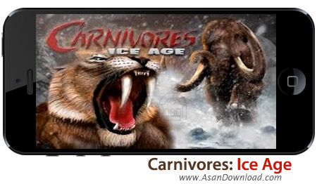 دانلود Carnivores: Ice Age Pro v1.5.2 ipa + v1.3.6 apk - بازی موبایل عصر یخبندان + دیتا