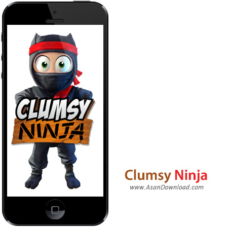 دانلود Clumsy Ninja v1.13.0 apk + v1.5.0 ipa - بازی موبایل نینجای بازیگوش + دیتا + نسخه بینهایت