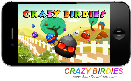 دانلود Crazy Birds v1.4 - بازی موبایل جوجه های بازیگوش