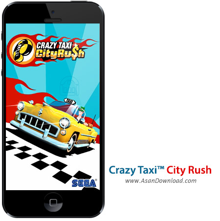 دانلود Crazy Taxi™ City Rush v1.0.2 apk + v1.0 ipa - بازی موبایل تاکسی دیوانه +  دیتا و نسخه بینهایت