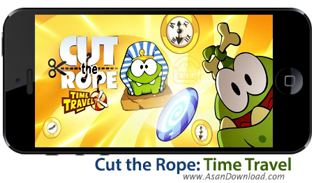 دانلود Cut the Rope: Time Travel HD v1.2.2 apk + v1.1 ipa - بازی موبایل طناب را ببر: سفر زمان