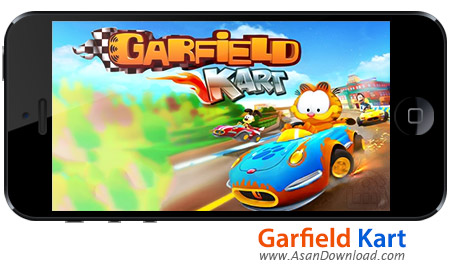 دانلود Garfield Kart v1.0.5 - بازی موبایل گارفیلد اتومبیل سوار بعلاوه دیتا
