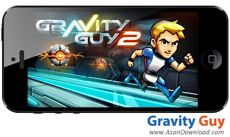 دانلود Gravity Guy v21.0 - بازی موبایل جست و جو در فضا