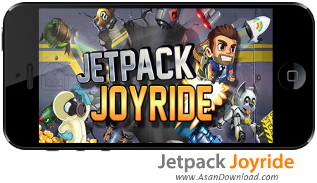 دانلود Jetpack Joyride v1.7.1 apk + v1.3.5 ipa - بازی موبایل لذت پرواز در جت سواری