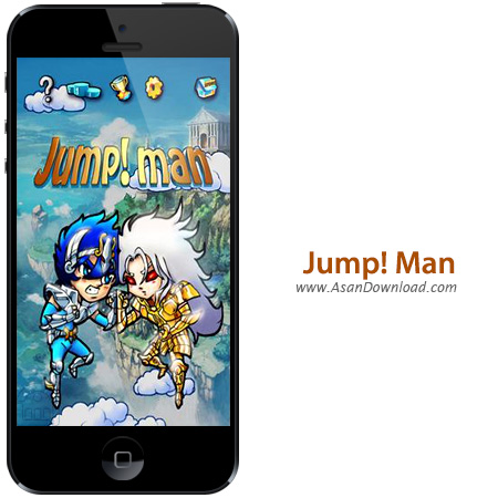 دانلود Jump! Man v1.0.0 - بازی موبایل پرش برای سکه ها