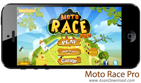 دانلود Moto Race Pro v1.60 - بازی موتور سواری مهیج برای آیفون