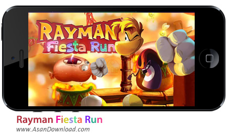 دانلود Rayman Fiesta Run v1.2.2 apk + v1.0.2 ipa - بازی موبایل ریمن در جشن فیستا + دیتا