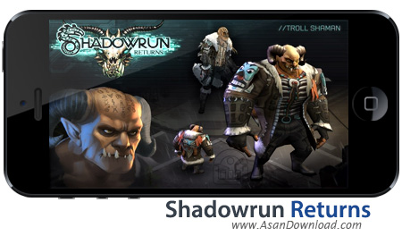 دانلود Shadowrun Returns v1.0.7, v1.0.9 - بازی موبایل بازگشت سایه ها بعلاوه دیتا