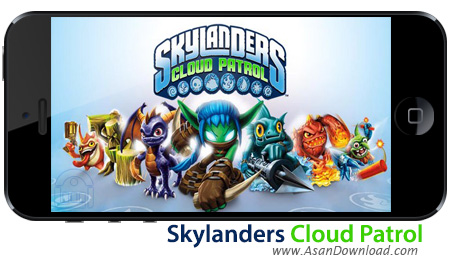 دانلود Skylanders Cloud Patrol - بازی موبایل کشتار دیوها بعلاوه گیم دیتای بازی