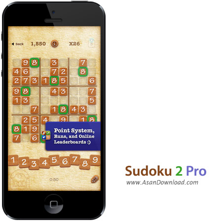 دانلود Sudoku 2 Pro - بازی موبایل سودوکو 2 حرفه ای