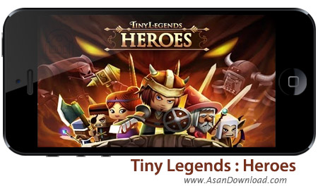 دانلود Tiny Legends : Heroes - بازی موبایل نجات قهرمانان بعلاوه دیتا