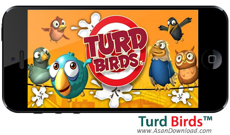 دانلود ™Turd Birds - بازی موبایل پرندگان بی ادب