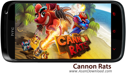 دانلود Cannon Rats - بازی موبایل موش کانن