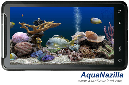دانلود AquaNazilla v1.0 - نرم افزار نمایش آکواریم ماهی های رنگارنگ