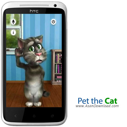 دانلود G Soft Team Pet the Cat v1.01 - نرم افزار موبایل گربه سخنگو