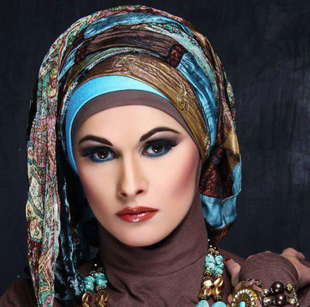 نمونه های مدل شال مجلسی 93