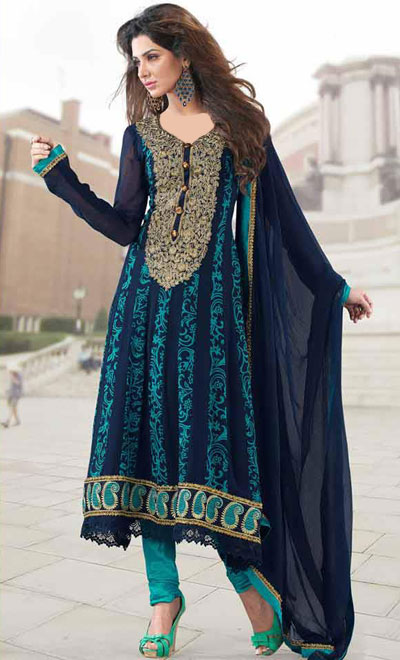 مدل جدید لباس هندی 2013