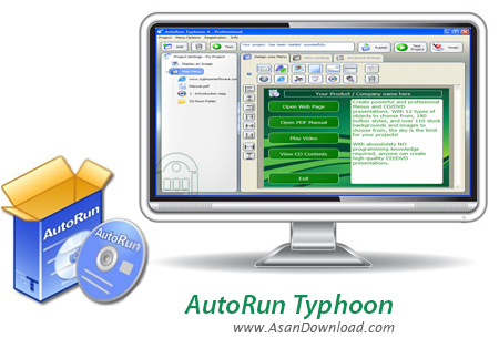 دانلود AutoRun Typhoon v4.3 - طراحی اتوران های جذاب و حرفه ای 