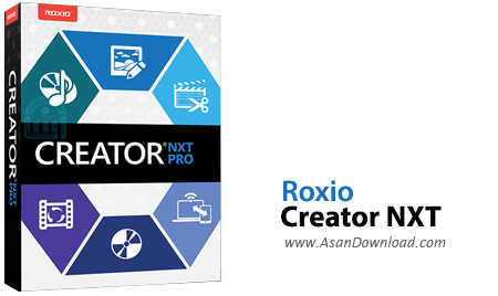 دانلود Corel Roxio Creator NXT Pro 6 v19.0.55.0 - نرم افزار رایت، کپی و تهیه پشتیبان از اطلاعات بر روی CD/DVD