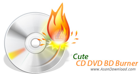 دانلود Cute CD DVD BD Burner v2.0 - نرم افزار رایت انواع لوح های فشرده