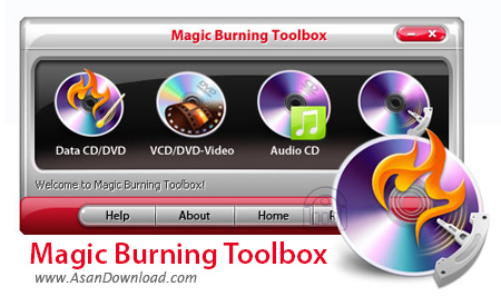 دانلود Magic Burning Toolbox v5.5.1 - نرم افزار رایت سی دی و دی وی دی