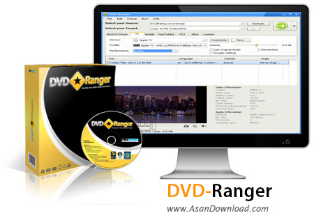 دانلود DVD-Ranger v6.1.3.3 - نرم افزار شکستن قفل DVDها