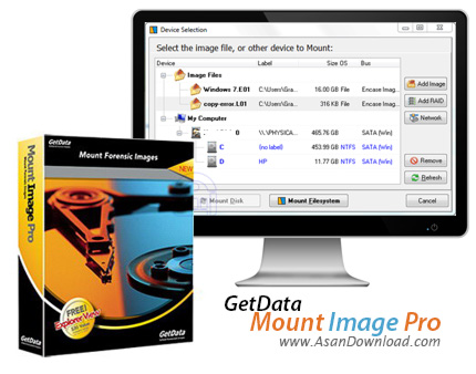 دانلود GetData Mount Image Pro v5.0.6.1068 - نرم افزار ایجاد درایو مجازی 