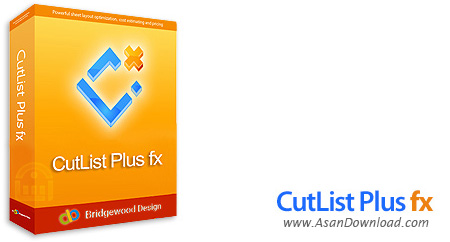 دانلود CutList Plus fx v12.5.3 Platinum Edition - نرم افزار برش ورق به صورت بهینه با کمترین دور ریز