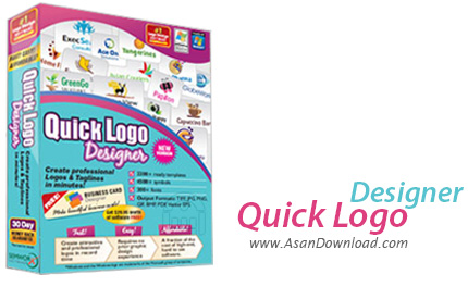 دانلود Quick Logo Designer v5.0 - نرم افزار طراحی لوگو