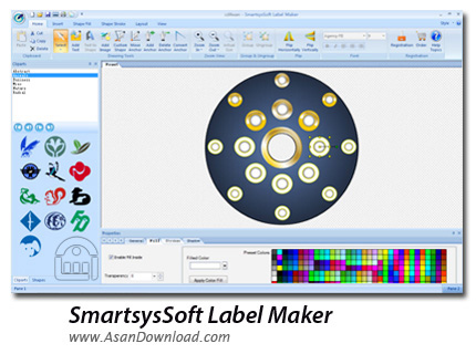 دانلود SmartsysSoft Label Maker v2.50 - نرم افزار طراحی برچسب